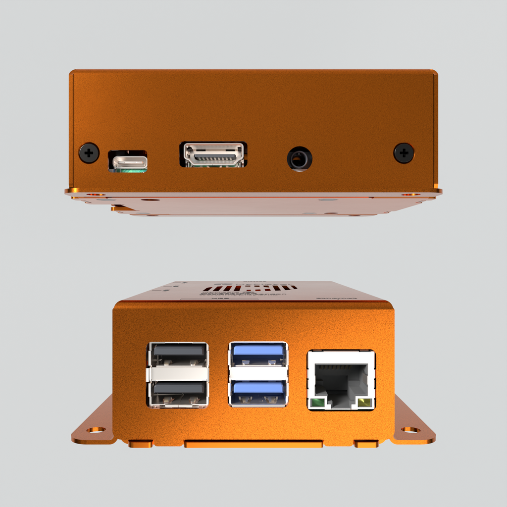 MyMedia 2 connections with HDMI, USB, Ethernet and USB-C power