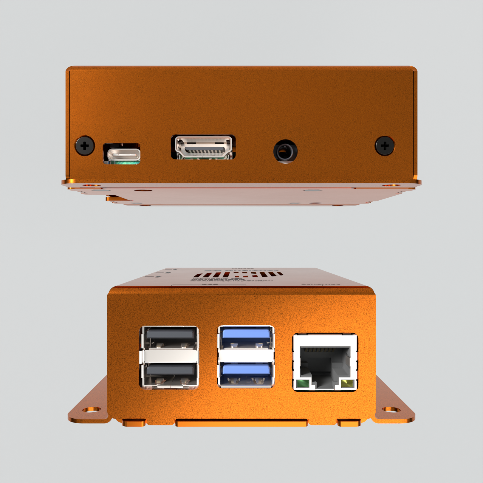 MyMedia 2 connections with HDMI, USB, Ethernet and USB-C power