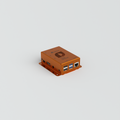 MyMedia 2 commercial 4K retail media player in orange enclosure