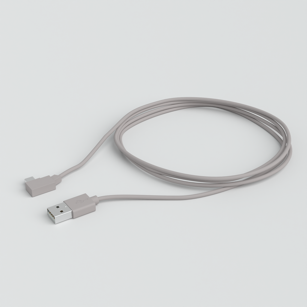 USB A to USB C 2m Cable